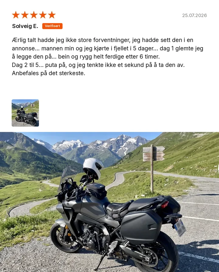 Verifisert omtale: Solveig E.