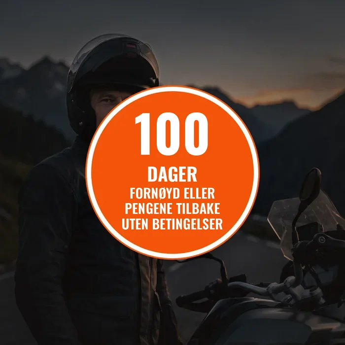 100 dagers pengene-tilbake-garanti